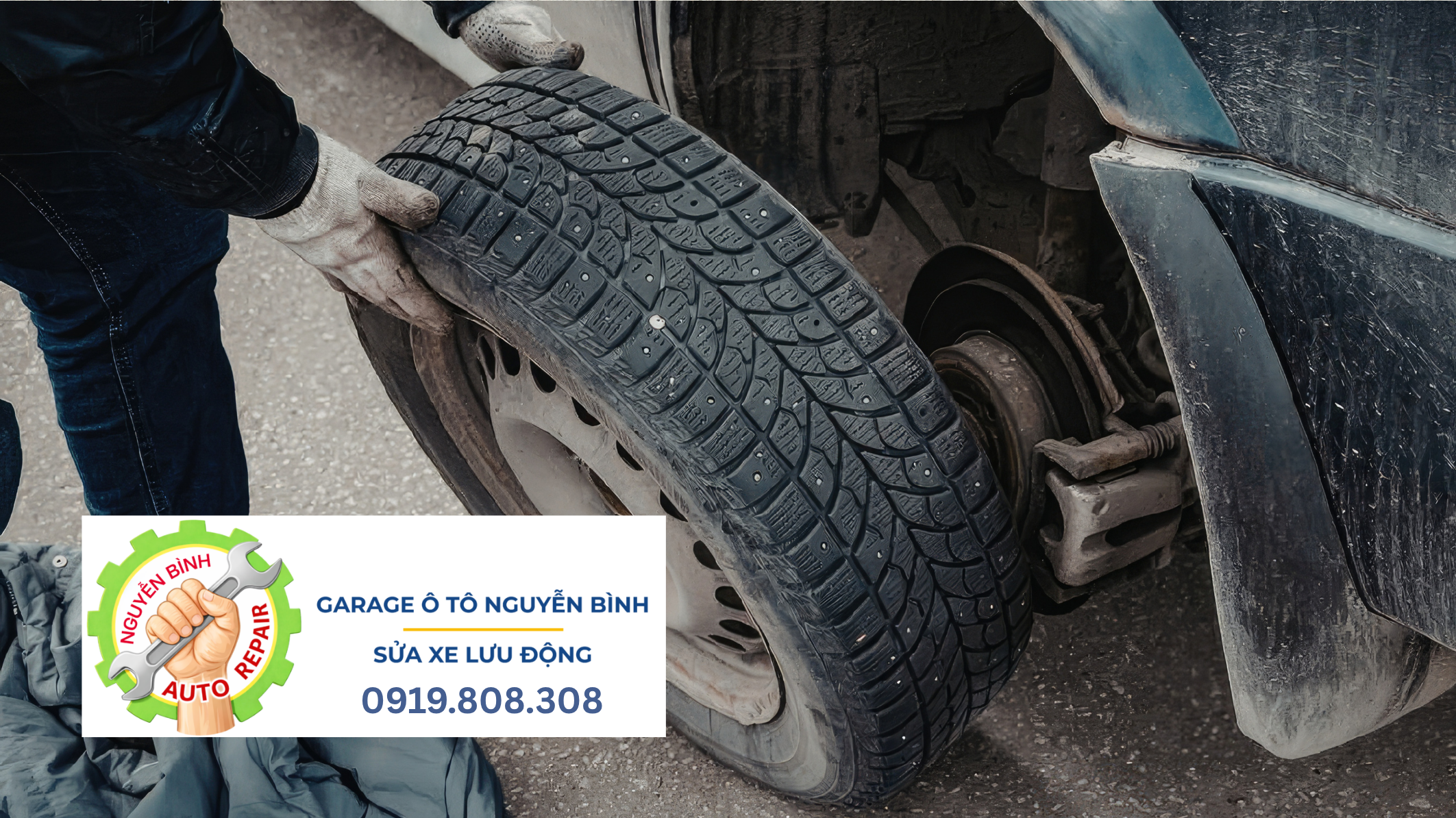 Cứu Hộ, Vá Lốp Ô Tô Lưu Động TPHCM 24/24 [Gọi Là Có] | Hotline: 0919 808 308