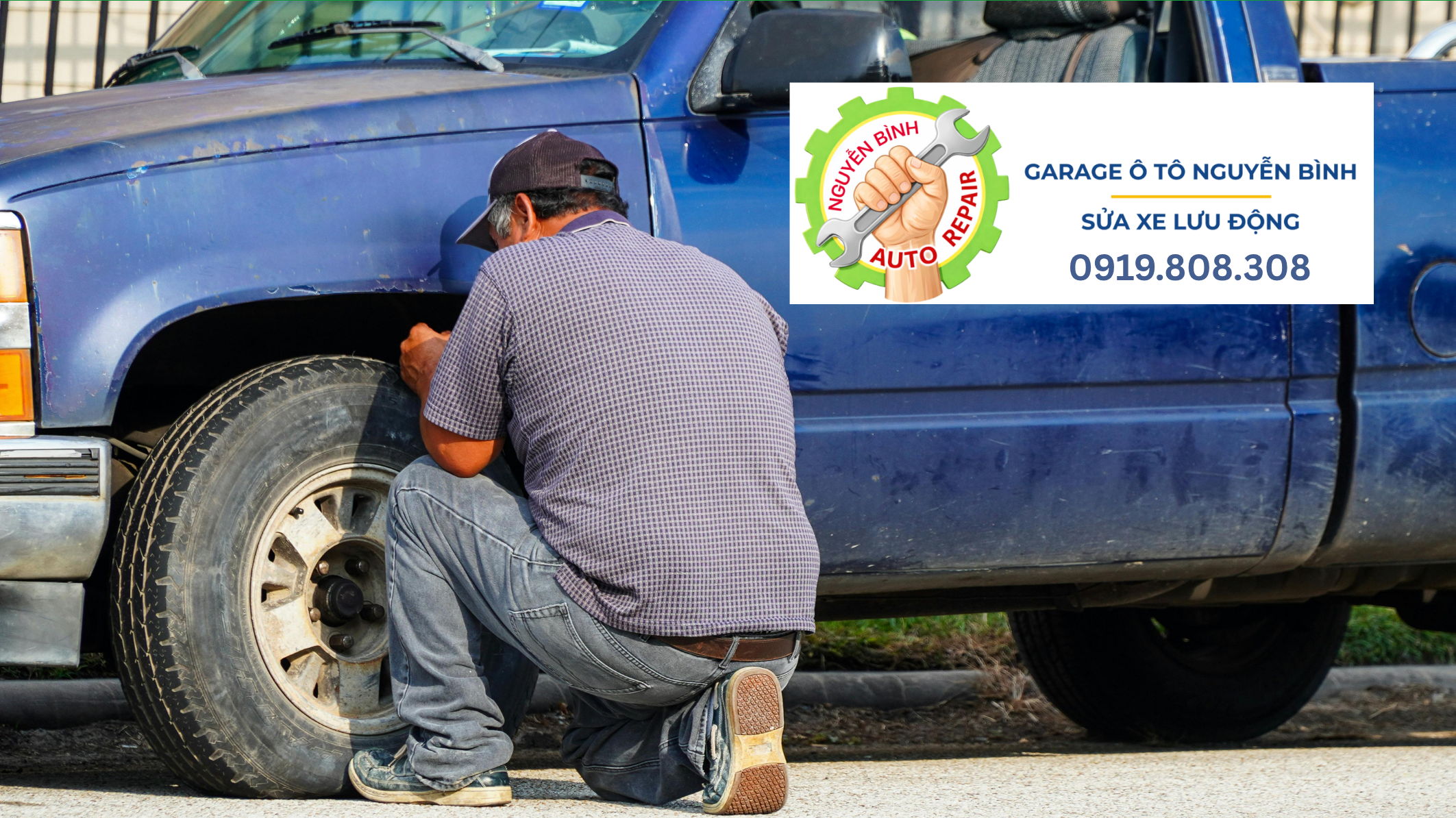 Cứu Hộ, Vá Lốp Ô Tô Lưu Động TPHCM 24/24 [Gọi Là Có] | Hotline: 0919 808 308