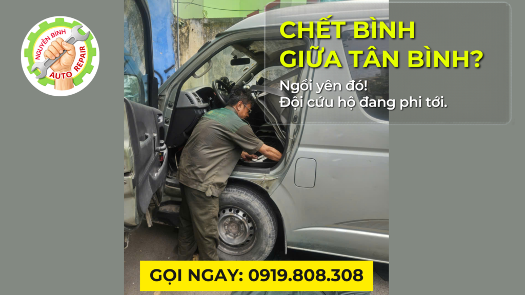 Kích Bình Xe Ô Tô Tân Bình - Gọi Là Có Tức Thì