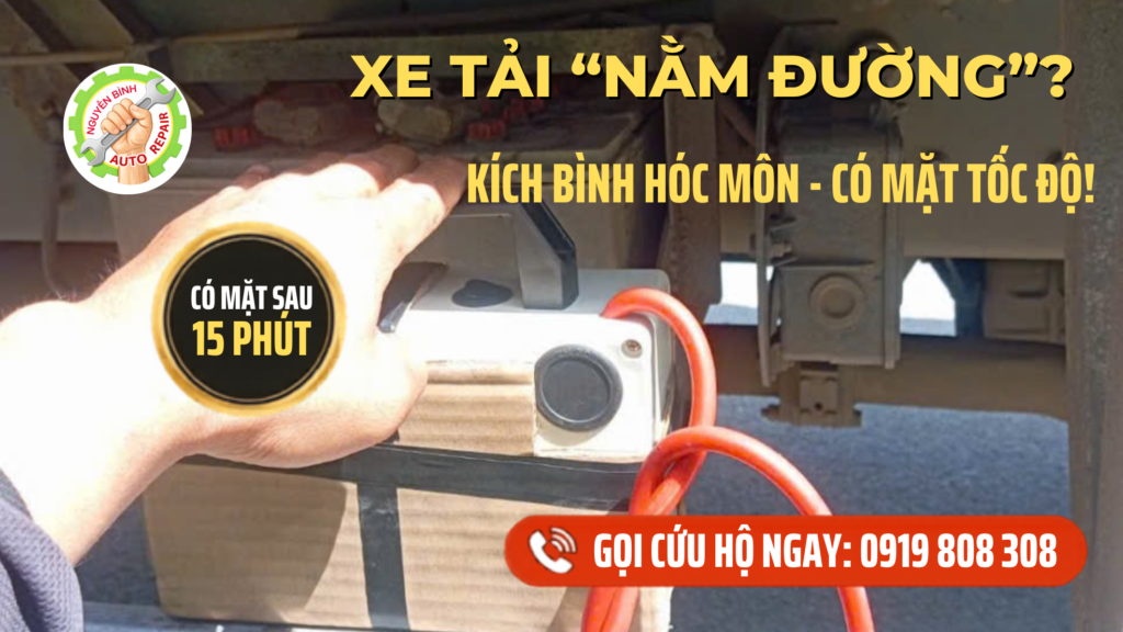 Gọi Kích Bình Xe Tải Hóc Môn - Sẵn Sàng 24/24