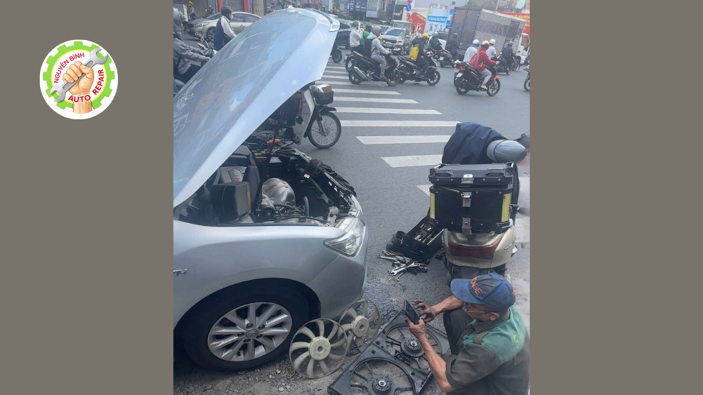 Sửa Xe Chết Moto Quạt Làm Mát Sôi Nước Bình Thạnh | 24/7 Tận Nơi